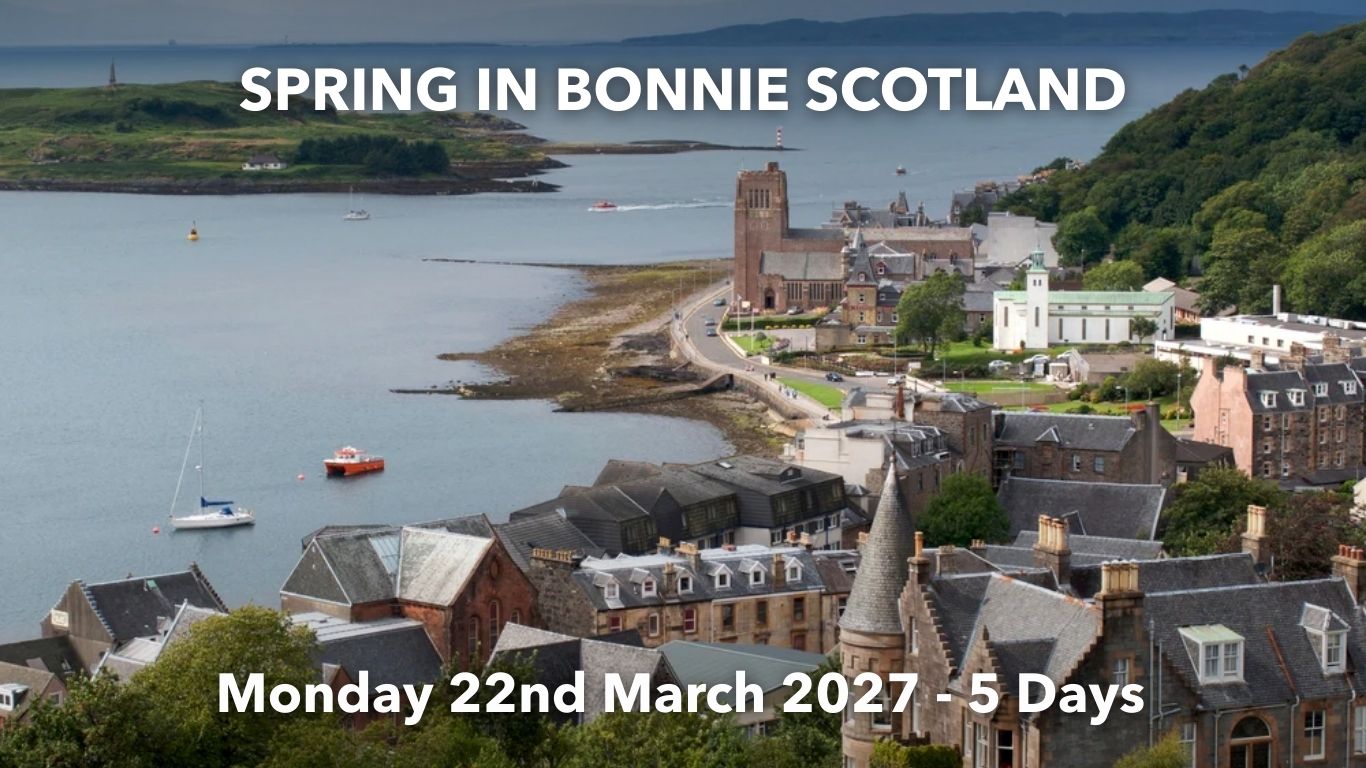 SPRING IN BONNIE SCOTLAND | Monday 22nd March 2027 - 5 Days