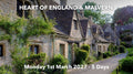 HEART OF ENGLAND & MALVERN | Monday 1st March 2027 - 5 Days