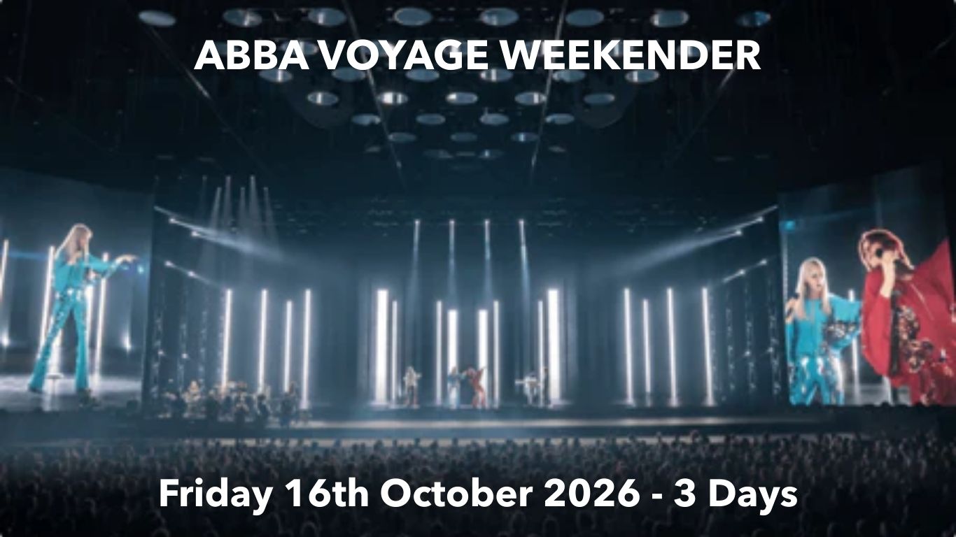 ABBA VOYAGE WEEKENDER - Friday 16th October 2026 - 3 Days