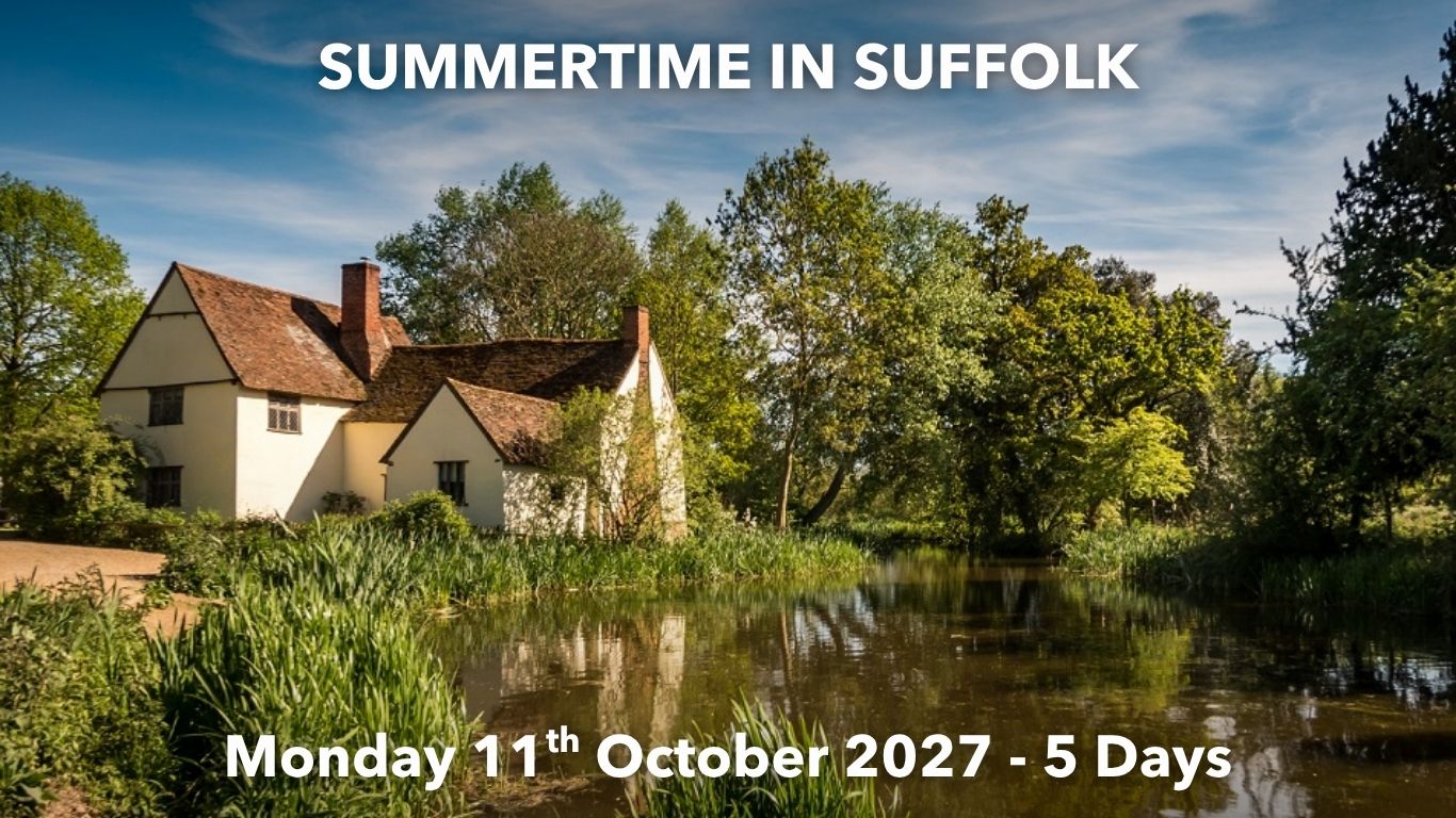 SUMMERTIME IN SUFFOLK | Monday 11th October 2027 - 5 Days